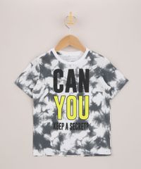 Camiseta-Infantil-Estampada-Tie-Dye--Can-You-Keep-a-Secret---Manga-Curta-Multicor-9957275-Multicor_1
