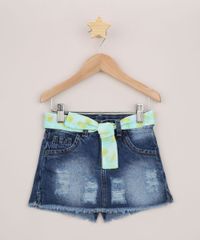 Short-Saia-Jeans-Infantil-Destroyed-com-Faixa-para-Amarrar-Azul-Medio-9958620-Azul_Medio_1