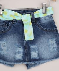 Short-Saia-Jeans-Infantil-Destroyed-com-Faixa-para-Amarrar-Azul-Medio-9958620-Azul_Medio_4