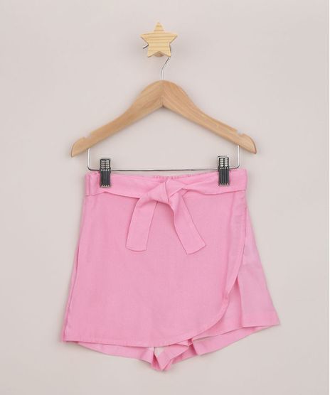 Short-Saia-Infantil-Envelope-com-Tira-para-Amarrar-Rosa-9963477-Rosa_1