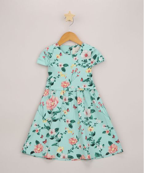 vestidos estampados infantil