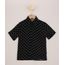 Camisa-Infantil-Estampada-de-Raios-Manga-Curta-Preta-9944097-Preto_1