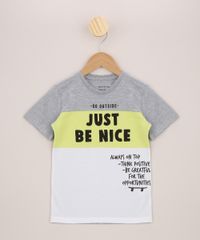Camiseta-Infantil--Just-Be-Nice--com-Recortes-Manga-Curta-Off-White-9960447-Off_White_1