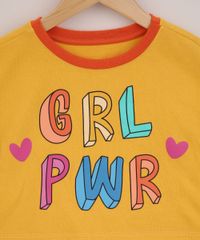 Blusa-Infantil-Cropped--GRL-PWR--Manga-Curta-Mostarda-9961372-Mostarda_3