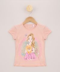 Blusa-Infantil-Menina-com-Cachorro-Manga-Curta-Rosa-9963916-Rosa_1
