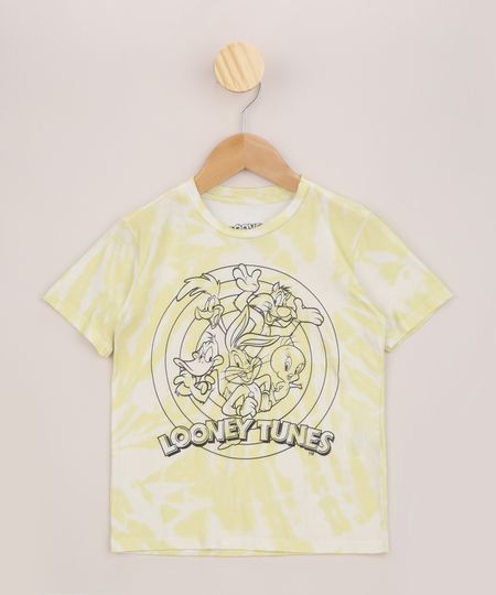 Camiseta-Infantil-Looney-Tunes-Estampada-Tie-Dye-Manga-Curta-Amarelo-9964459-Amarelo_1 Camiseta-Infantil-Looney-Tunes-Estampada-Tie-Dye-Manga-Curta-Amarelo-9964459-Amarelo_1