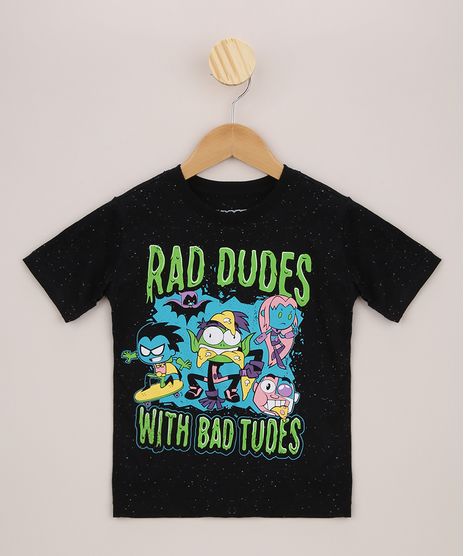 Camiseta-Infantil-Jovens-Titas-Manga-Curta-Preta-9965438-Preto_1