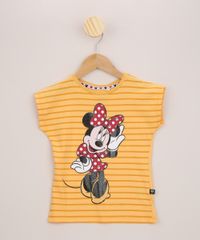 Blusa-Infantil-Minnie-Manga-Curta-Mostarda-9966030-Mostarda_1