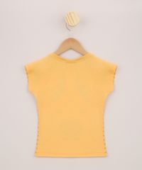 Blusa-Infantil-Minnie-Manga-Curta-Mostarda-9966030-Mostarda_2