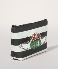 Necessaire-Feminina-Trapezio-Friends---central-perk--Estampada-Listrada-Branca-9949227-Branco_3