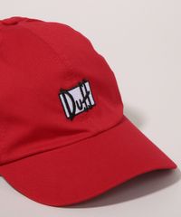 Bone-Infantil-Os-Simpsons-Aba-Curva-Vermelho-9961889-Vermelho_2
