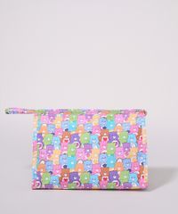 Necessaire-Feminina-Trapezio-Ursinhos-Carinhosos-com-Alca-Multicor-9966035-Multicor_1