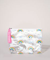 Necessaire-Feminina-Envelope-Estampada-de-Arco-Iris-com-Alca-Transparente-9966038-Transparente_1