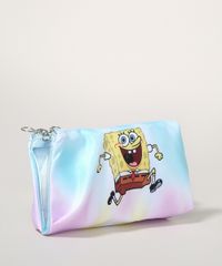 Necessaire-Feminina-Dupla-Bob-Esponja-Estampada-Tie-Dye-Multicor-9970170-Multicor_3