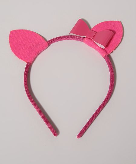 Tiara-Infantil-Gatinha-com-Orelhas-Laco-e-Paete-Pink-9963543-Pink_1
