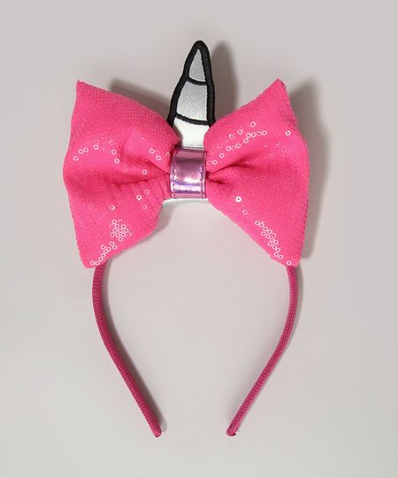 Tiara-Infantil-Unicornio-com-Laco-de-Paete-Pink-9963544-Pink_1