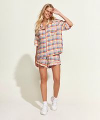 Conjunto-Feminino-Mindset-Obvious-de-Camisa-Estampada-Xadrez-Vichy-Manga-Curta---Short-Multicor-9969089-Multicor_3