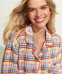 Conjunto-Feminino-Mindset-Obvious-de-Camisa-Estampada-Xadrez-Vichy-Manga-Curta---Short-Multicor-9969089-Multicor_4
