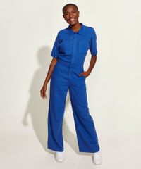 Macacao-de-Sarja-Feminino-Mindset-Obvious-com-Bolsos-Manga-Curta-Azul-Royal-9969069-Azul_Royal_1