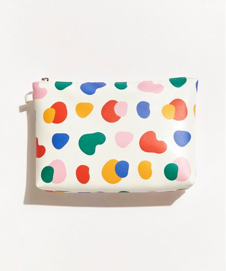Necessaire-Feminina-Mindset-Obvious-Estampada-de-Poa-Off-White-9970748-Off_White_1