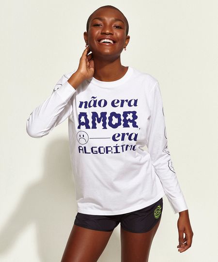 T-Shirt-Feminina-Mindset-Obvious--Nao-Era-Amor--Manga-Longa-Decote-Redondo-Branca-9969092-Branco_1 T-Shirt-Feminina-Mindset-Obvious--Nao-Era-Amor--Manga-Longa-Decote-Redondo-Branca-9969092-Branco_1