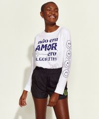 T-Shirt-Feminina-Mindset-Obvious--Nao-Era-Amor--Manga-Longa-Decote-Redondo-Branca-9969092-Branco_5