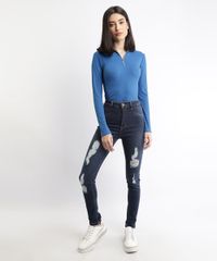 Calca-Jeans-Feminina-Sawary-Super-Skinny-Push-Up-360-Cintura-Alta-Destroyed-Azul-Escuro-9969000-Azul_Escuro_3