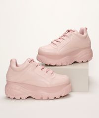 Tenis-Feminino-Oneself-Chunky-Plataforma-com-Recortes-Rosa-9949546-Rosa_1