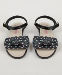 Sandalia-Infantil-Molekinha-Estampado-de-Coracoes-com-Laco-Preta-9961955-Preto_5