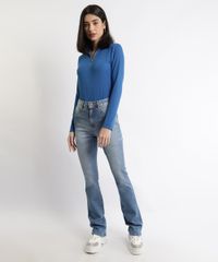 Calca-Jeans-Feminina-Sawary-Flare-Super-Lipo-Cintura-Alta-Azul-Claro-9968990-Azul_Claro_3