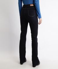 Calca-Jeans-Feminina-Sawary-Flare-Super-Lipo-Cintura-Alta-Azul-Escuro-9968989-Azul_Escuro_2