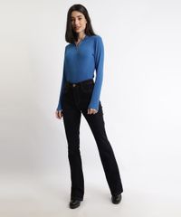 Calca-Jeans-Feminina-Sawary-Flare-Super-Lipo-Cintura-Alta-Azul-Escuro-9968989-Azul_Escuro_3