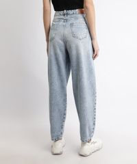 Calca-Jeans-Feminina-Sawary-Slouchy-Cintura-Super-Alta-Marmorizada-Azul-Claro-9969214-Azul_Claro_2