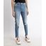 Calca-Jeans-Feminina-Sawary-Boyfriend-Cintura-Alta-com-Rasgos-e-Barra-Desfiada-Azul-Claro-9968999-Azul_Claro_1