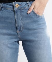 Calca-Jeans-Feminina-Sawary-Boyfriend-Cintura-Alta-com-Rasgos-e-Barra-Desfiada-Azul-Claro-9968999-Azul_Claro_4