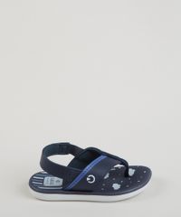 Chinelo-Infantil-Grendene-Estampado-de-Nuvens-com-Elastico-Azul-9959433-Azul_2