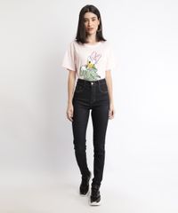 Blusa-Feminina-Ampla-Margarida-Manga-Curta-Decote-Redondo-Rose-9953059-Rose_3