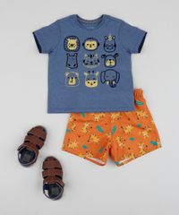 Camiseta-Infantil-com-Animais-do-Zoologico-Manga-Curta-Azul-9955066-Azul_3