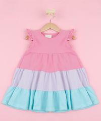 Vestido-Infantil-com-Recortes-Manga-Curta-Rosa-9961512-Rosa_2