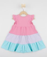 Vestido-Infantil-com-Recortes-Manga-Curta-Rosa-9961512-Rosa_3