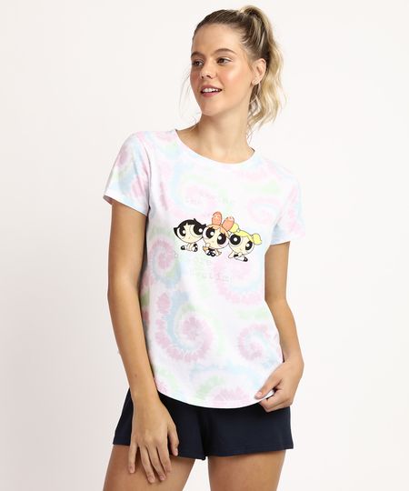 Pijama-Feminino-As-Meninas-Super-Poderosas-Estampado-Tie-Dye-Manga-Curta-Lilas-9961118-Lilas_1 Pijama-Feminino-As-Meninas-Super-Poderosas-Estampado-Tie-Dye-Manga-Curta-Lilas-9961118-Lilas_1