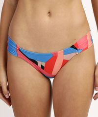 Biquini-Calcinha-Estampado-Geometrico-com-Franzido-e-Protecao-UV50--Multicor-9949775-Multicor_1