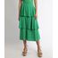 Saia-Feminina-em-Laise--Longa-em-Camadas-Verde-9954533-Verde_1