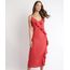 Vestido-Feminino-Midi-Estampado-Quadriculado-com-Babados-Alca-Fina-Decote-V-Vermelho-9960068-Vermelho_1