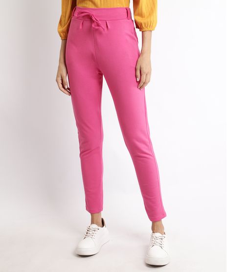 Calca-Feminina-Jogger-Cintura-Alta-com-Cordao-Rosa-9960809-Rosa_1
