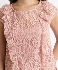 Blusa-Feminina-Em-Renda-com-Babados-Manga-Curta-Rose-9967387-Rose_4
