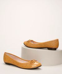 Sapatilha-Feminina-Moleca-Tresse-Bico-Redondo-com-Laco-Mostarda-9942345-Mostarda_1
