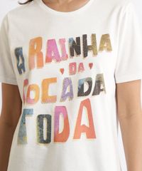 Blusa-Feminina--A-Rainha-da-Cocada-Toda--Manga-Curta-Off-White-9944702-Off_White_4