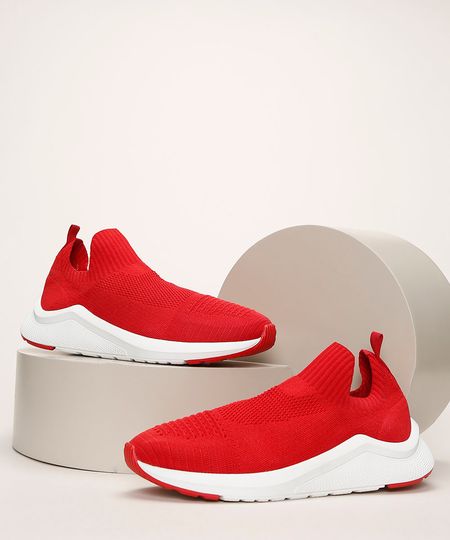 Tenis-Feminino-Oneself-Texturizado-Knit-Vermelho-9964114-Vermelho_1 Tenis-Feminino-Oneself-Texturizado-Knit-Vermelho-9964114-Vermelho_1