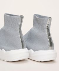 Tenis-Meia-Feminino-Oneself-Chunky-Knit-Cano-Alto-Cinza-Claro-9964486-Cinza_Claro_3